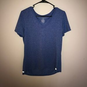 Dry fit v-neck